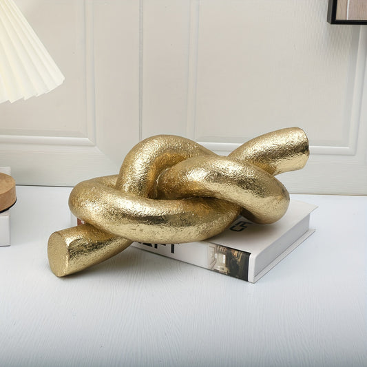 Knot And Tie Abstract Sculpture Decorative Crafts, Home And Office Decorative Ornaments, Creative Statue Sculpture Crafts