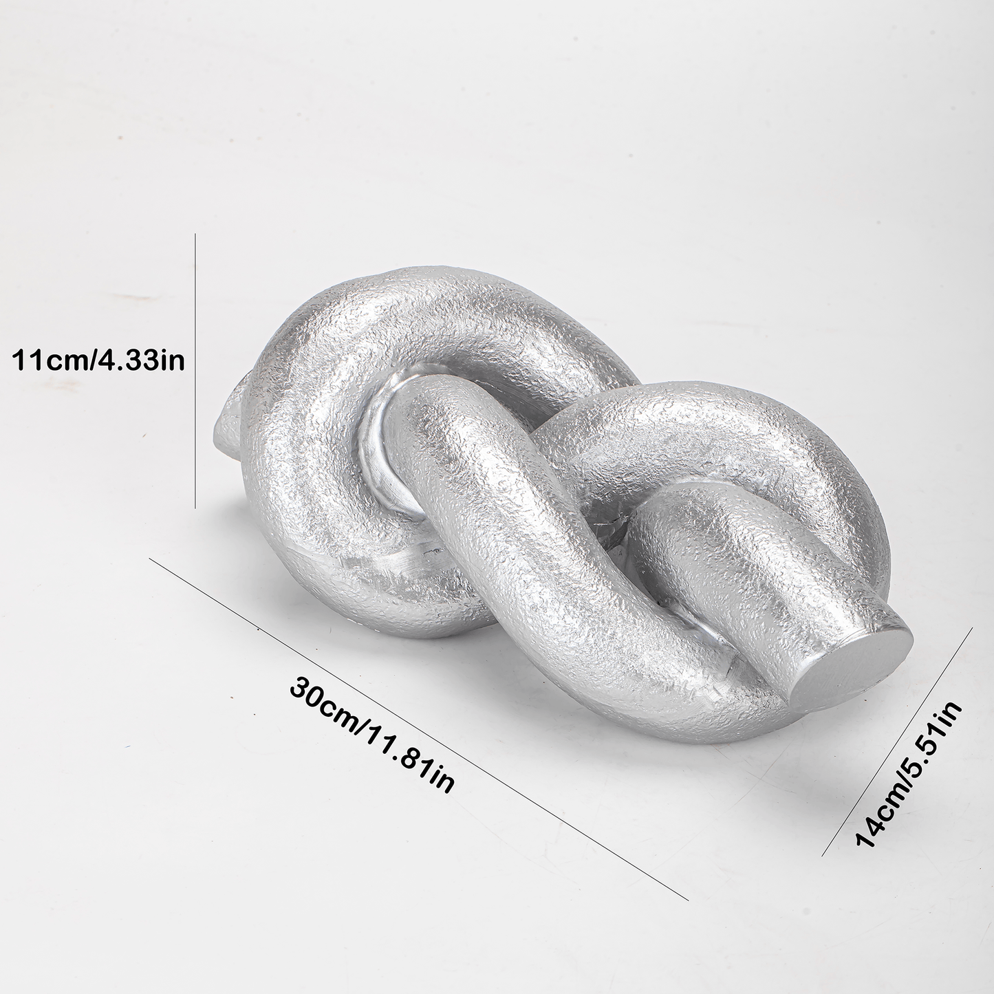 Knot And Tie Abstract Sculpture Decorative Crafts, Home And Office Decorative Ornaments, Creative Statue Sculpture Crafts