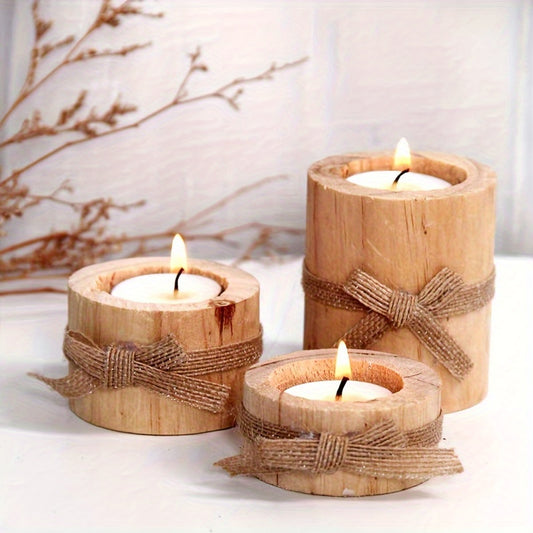 1set of 3pcs Circular craft ornaments, Bow accessories, suitable for creating a warm atmosphere, perfect Valentine's Day gift, Creative wedding and party decorations