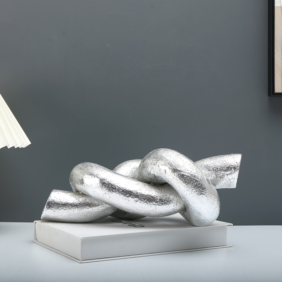 Knot And Tie Abstract Sculpture Decorative Crafts, Home And Office Decorative Ornaments, Creative Statue Sculpture Crafts